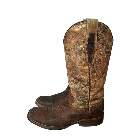 Roper Western Mid Calf Boots Size 6.5 Cowboy Boots Multi Color Pre Owned - Picture 1 of 8